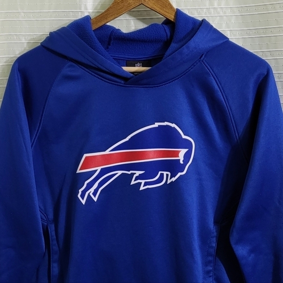 NFL Buffalo Bills Soft Shell Hoodie Blue Women's Size XS/S Option (TAG: Girls L) - Picture 6 of 6